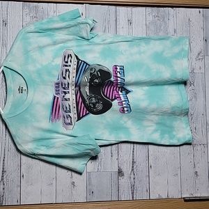 Sega Genesis Tie Dye Graphic Tshirt Size XS